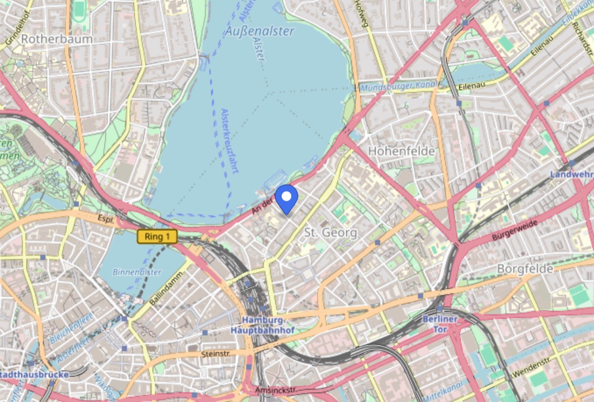 Karte: in situ. Praxis an der Alster, Gurlittstrasse 31, 20099 Hamburg – in Google Maps öffnen
